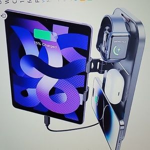 Doeboe 4in1wireless charging station for iPhone 15/14/13/12 iWatch 8/7/6…New